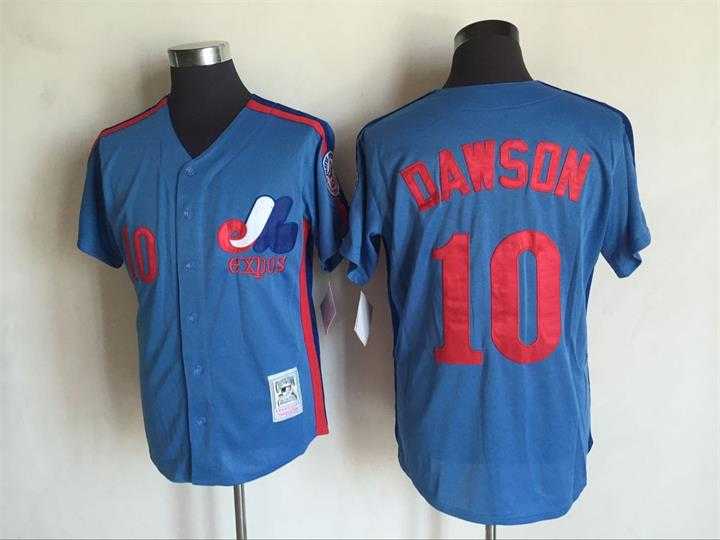 Montreal Expos #10 Dawson Blue Mitchell And Ness Throwback Stitched Jersey,We sell and wholesale Montreal Expos #10 Dawson Blue Mitchell And Ness Throwback Stitched Jersey on line form chian!